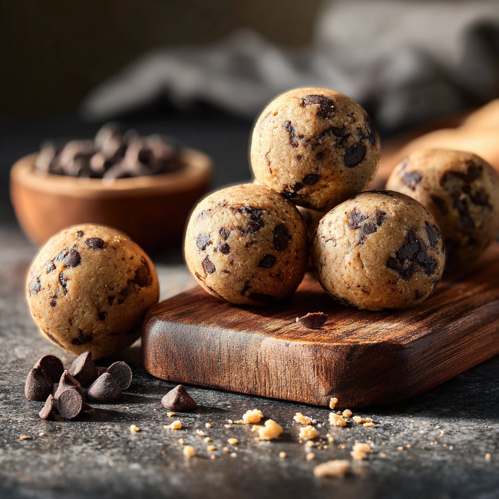 Chocolate Chip Cookie Dough Bites