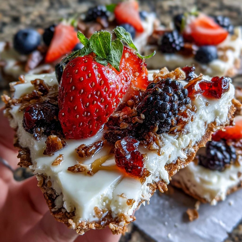 Yogurt Bark Protein Snack