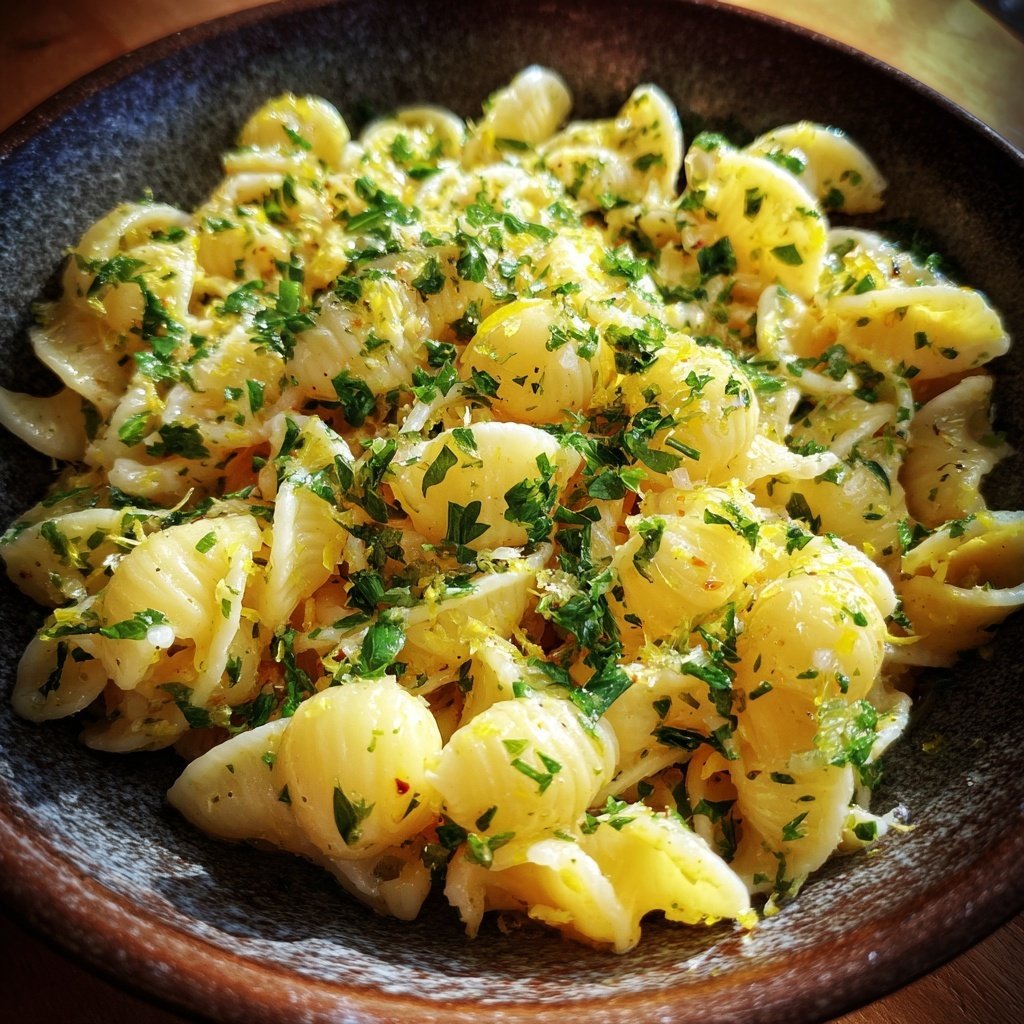 Pasta Al Limone in Minutes