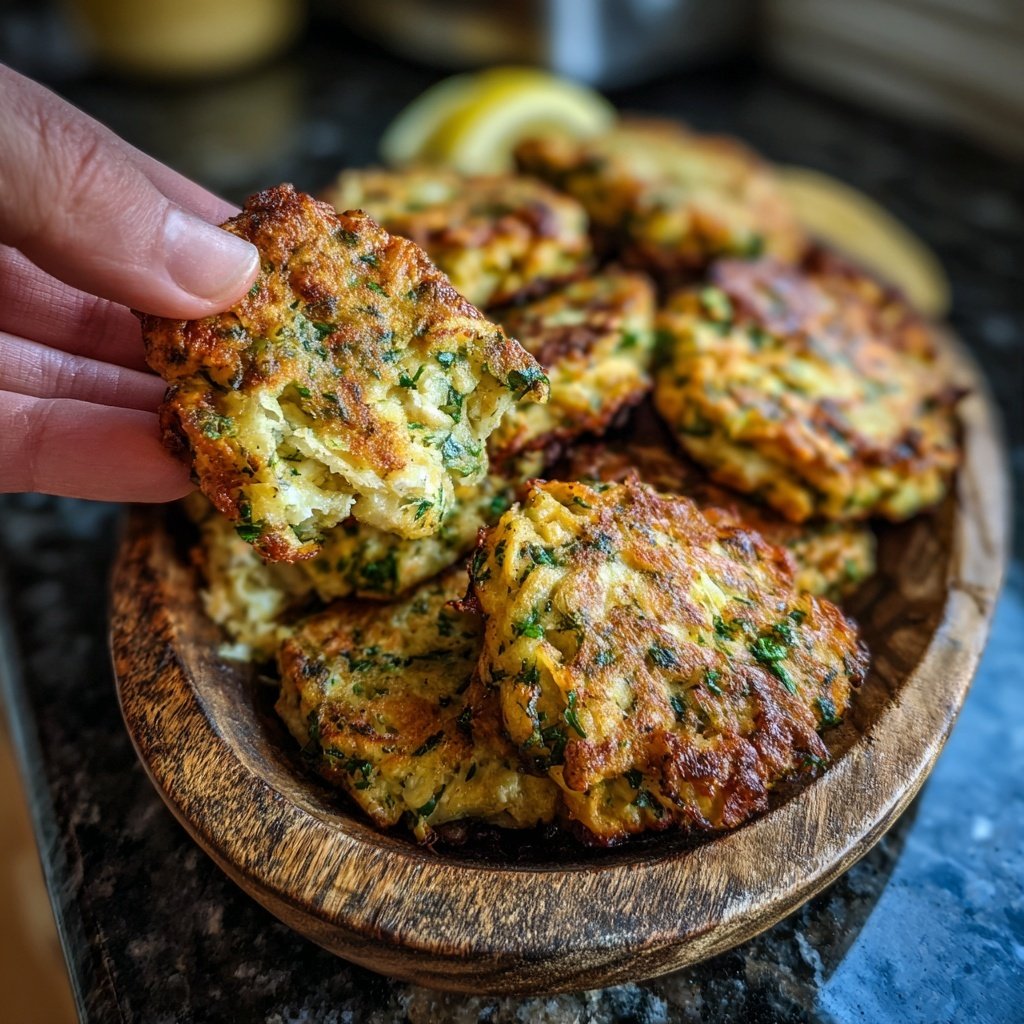 Oven-Baked Salmon Fritters