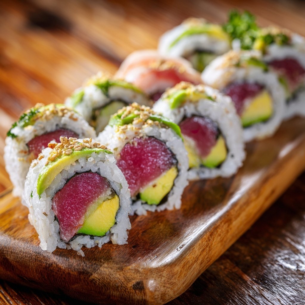 Global Japanese Sushi Rolls