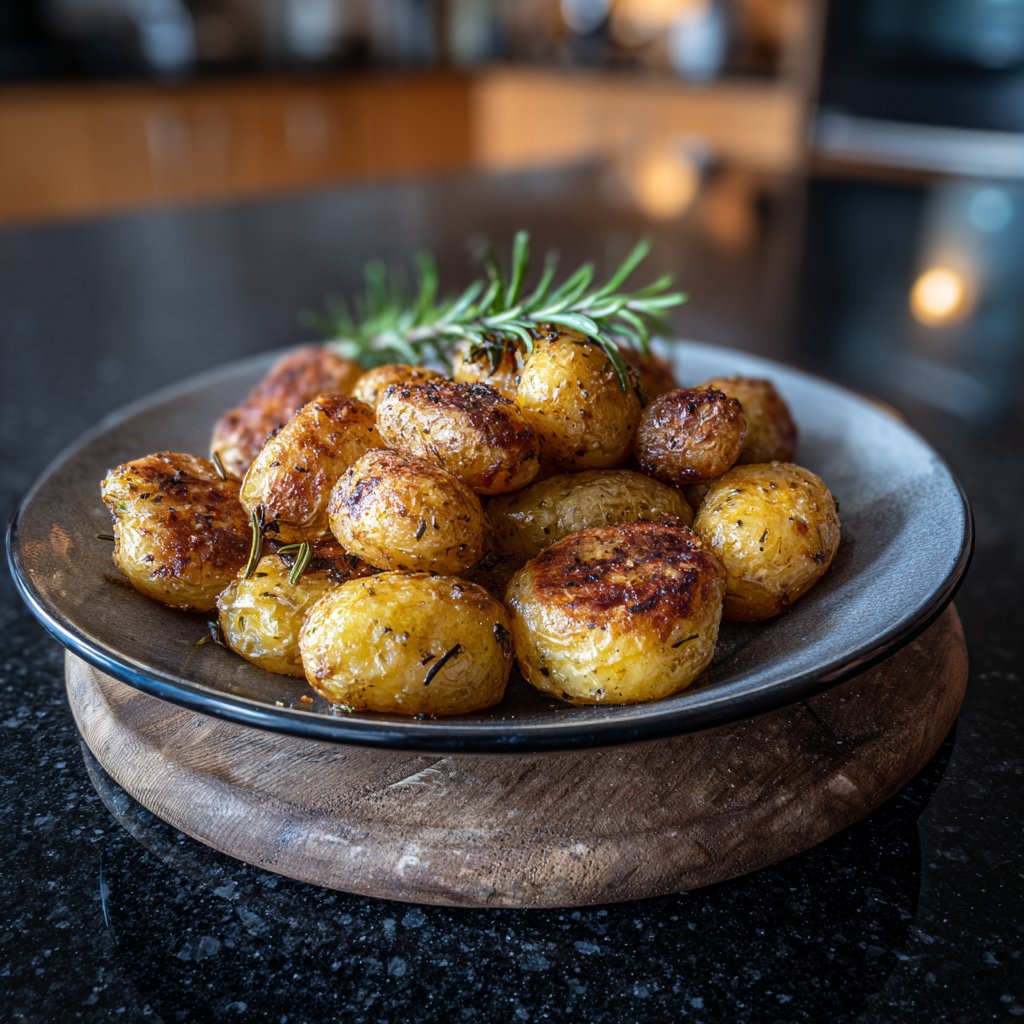 Mediterranean Airfryer Baby Potatoes