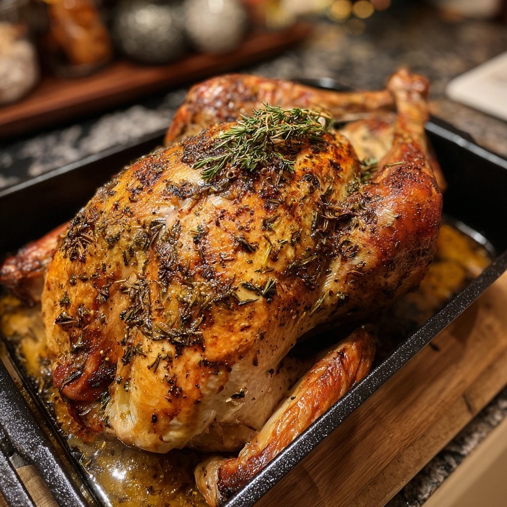 Festive Herb Roast Turkey