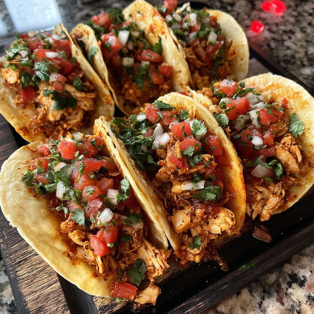 Global Mexican Chicken Tacos
