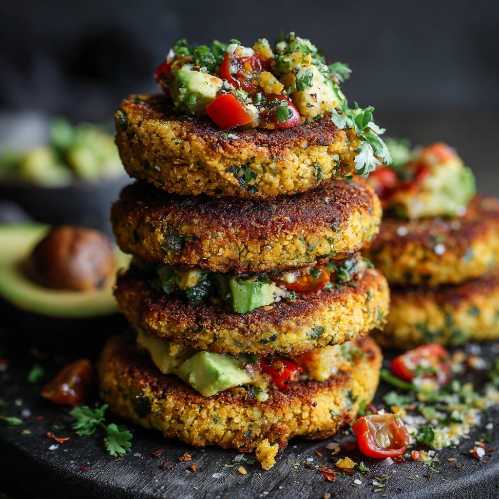 Vegan Chickpea Burgers